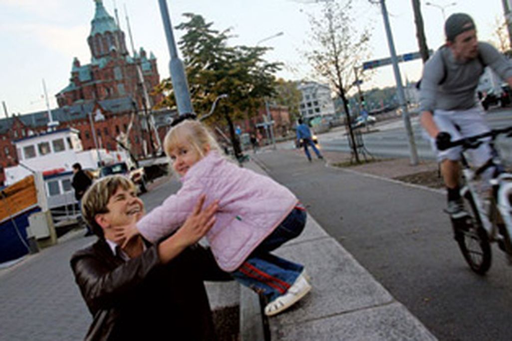 The Finnish capital, facing the Baltic Sea