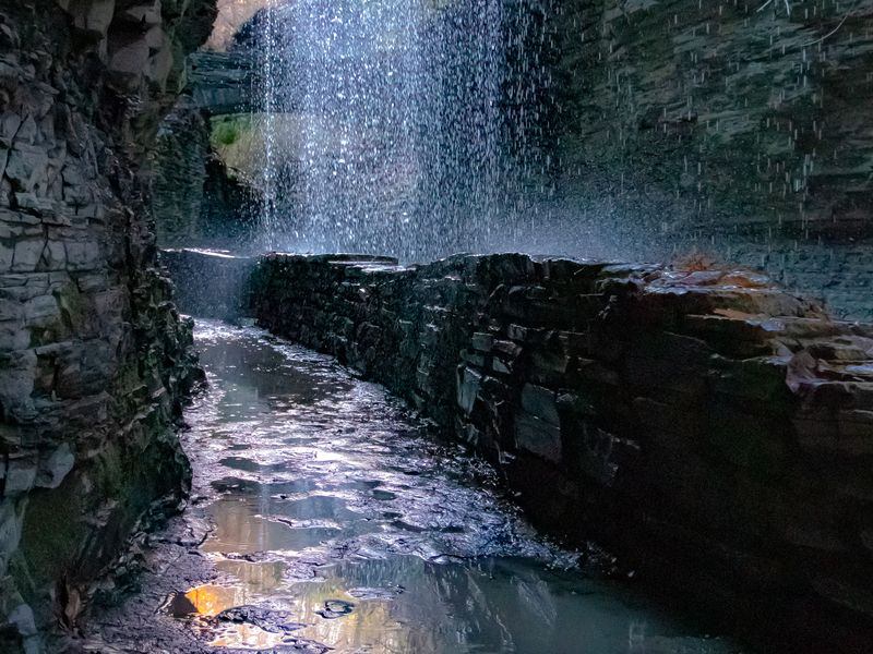 Walking under waterfall. Smithsonian Photo Contest Smithsonian Magazine