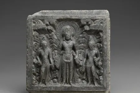 Shiva in Himalayan Abode with Ascetics, a 10th-century statue returned to Nepal