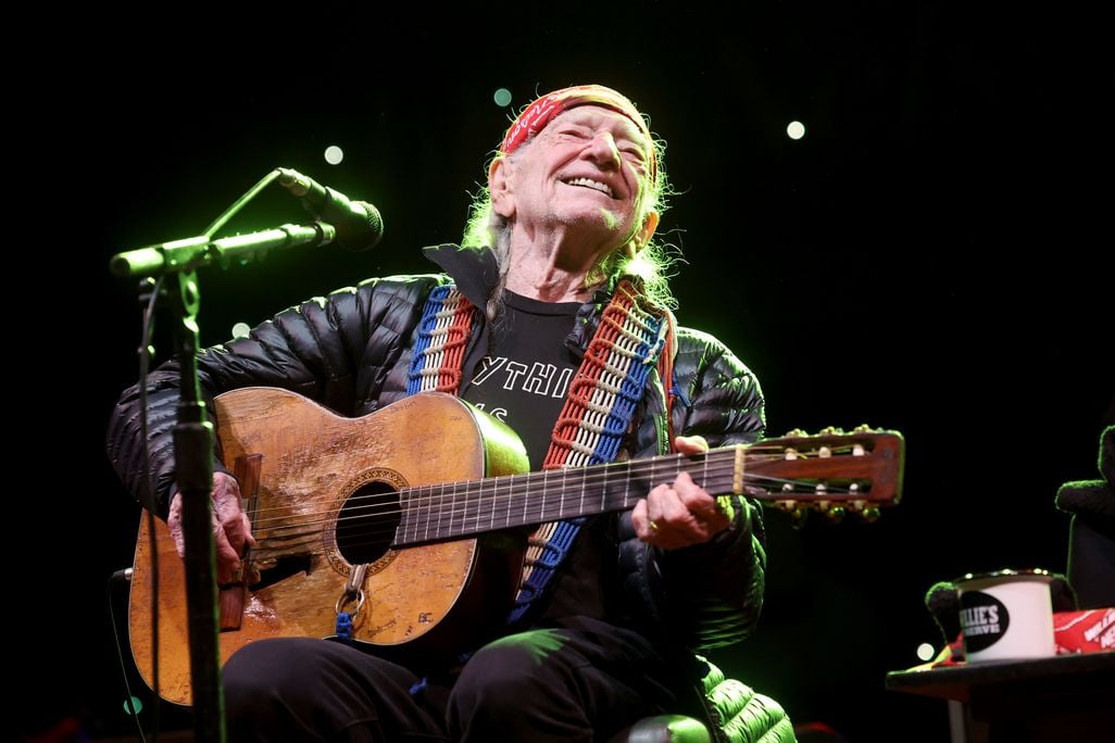Willie Nelson in concert