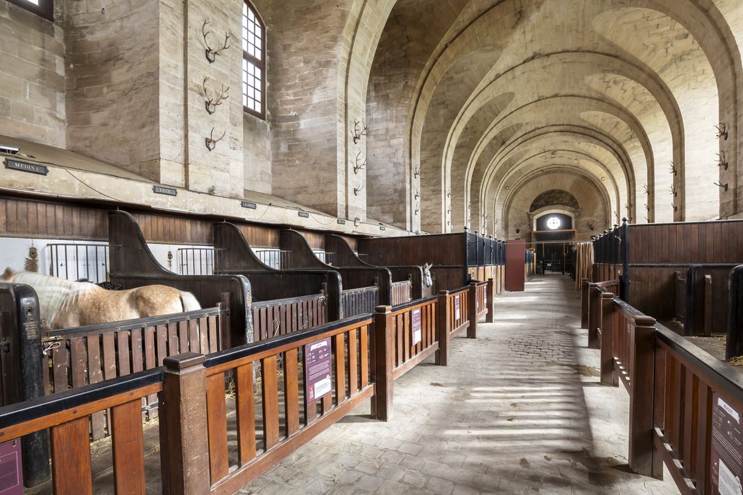 Stables of the Château de Chantilly. Credit: Château de Chantilly/©Sophie Lloyd