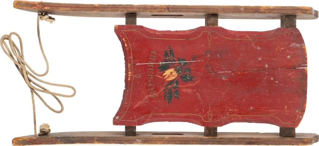 Rosebud sled