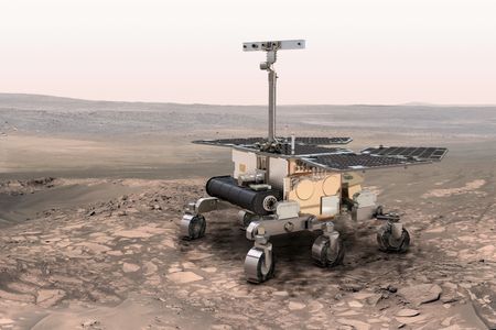 Artist’s conception of the ExoMars rover due to launch in 2018 or 2020.