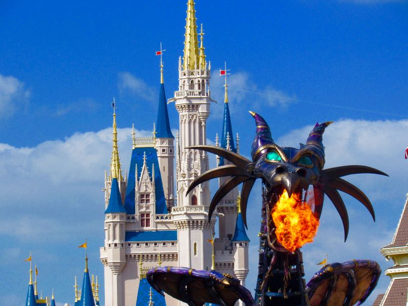 Dragon during Disney World Parade | Smithsonian Photo Contest | Smithsonian Magazine