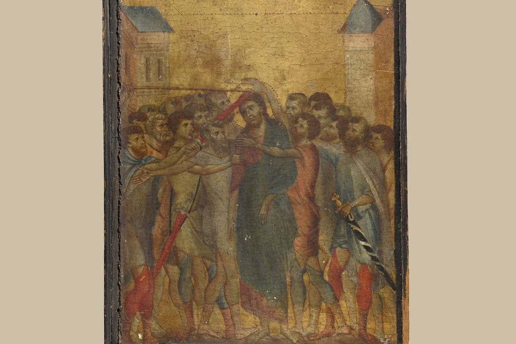 Cimabue, Christ Mocked