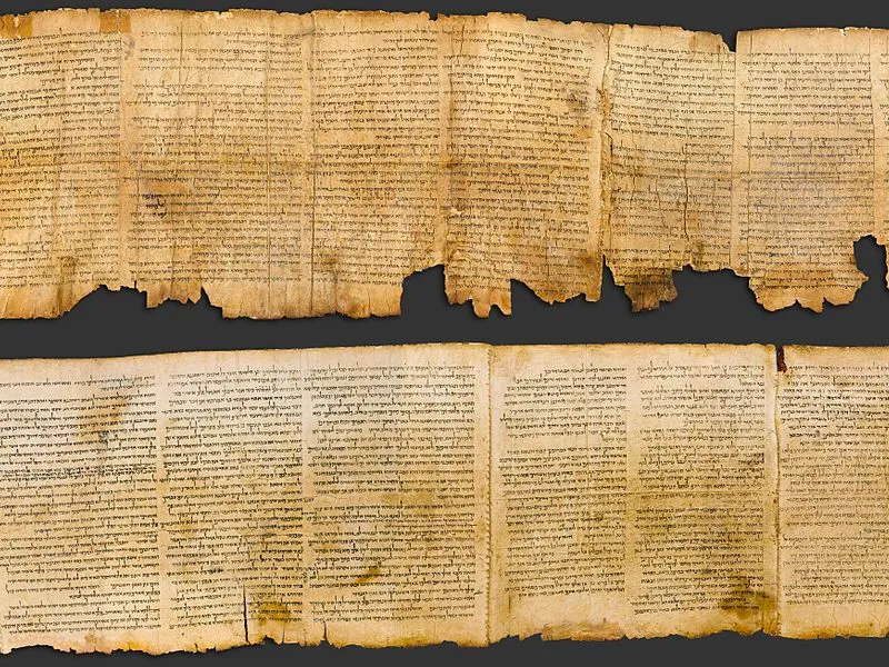 High-resolution scan of the Great Isaiah Scroll