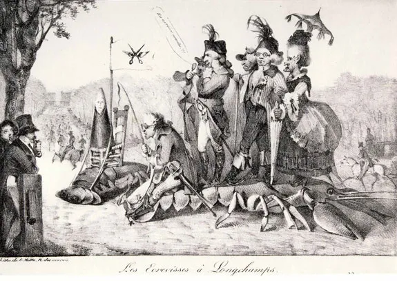 Delacroix responded with The Crayfish at Lonchamps