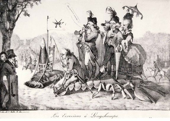 Delacroix responded with The Crayfish at Lonchamps