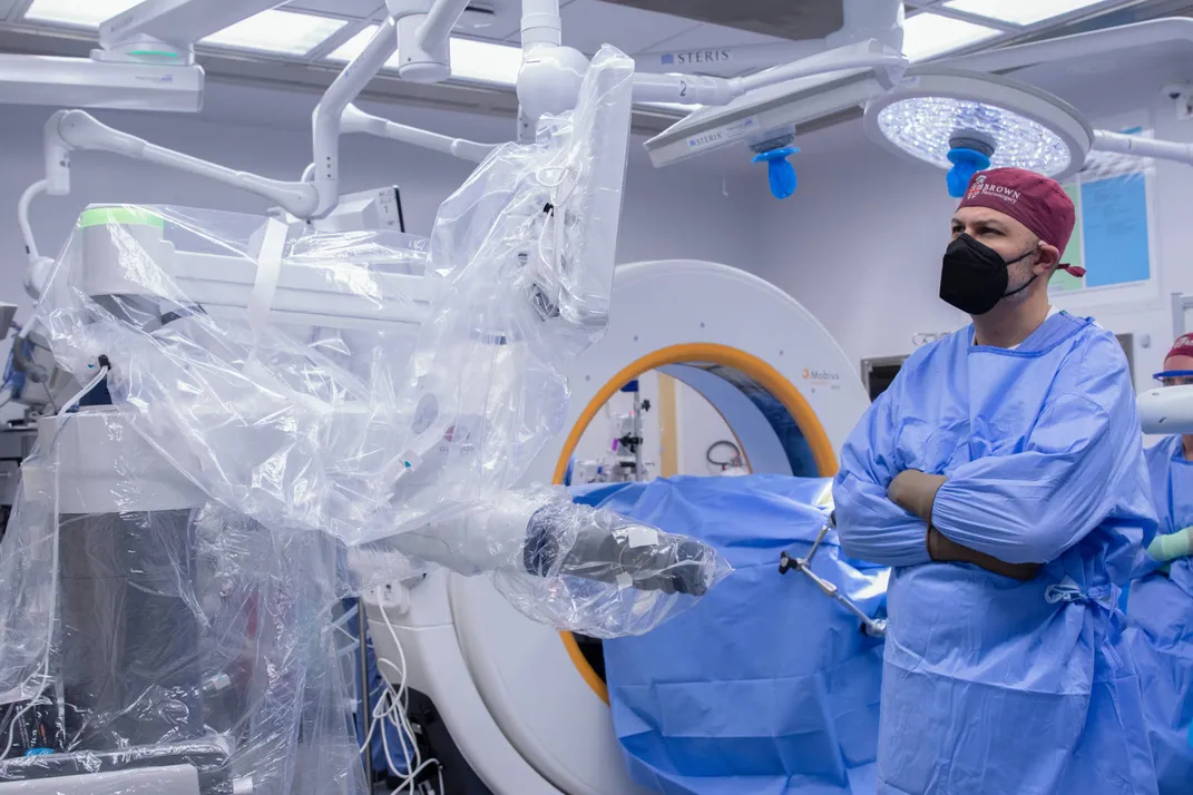 Neurosurgeon in the Operating Room