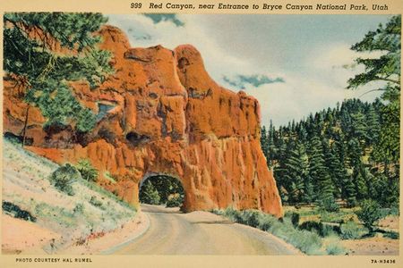 Hal Rumel, Red Canyon, near Entrance to Bryce Canyon National Park, Utah, ca. 1940
