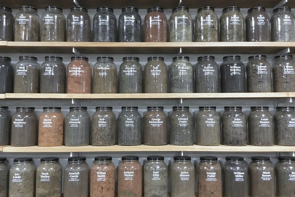 Soil From Lynchings Equal Justice Initiative