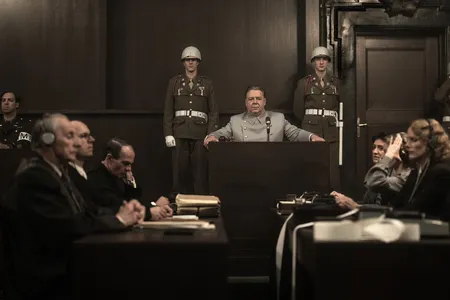 Russell Crowe as Hermann G&ouml;ring in&nbsp;Nuremberg, a new film written and directed by James Vanderbilt