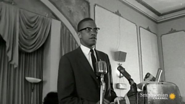 Preview thumbnail for Malcolm X’s Fiery Speech Addressing Police Brutality