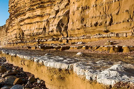 The Jurassic Coast encompasses 185 million years of history.