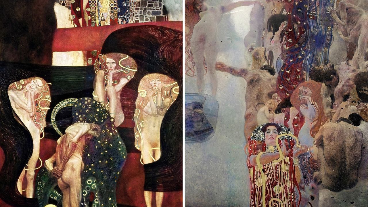 A.I. Digitally Resurrects Trio of Lost Gustav Klimt Paintings