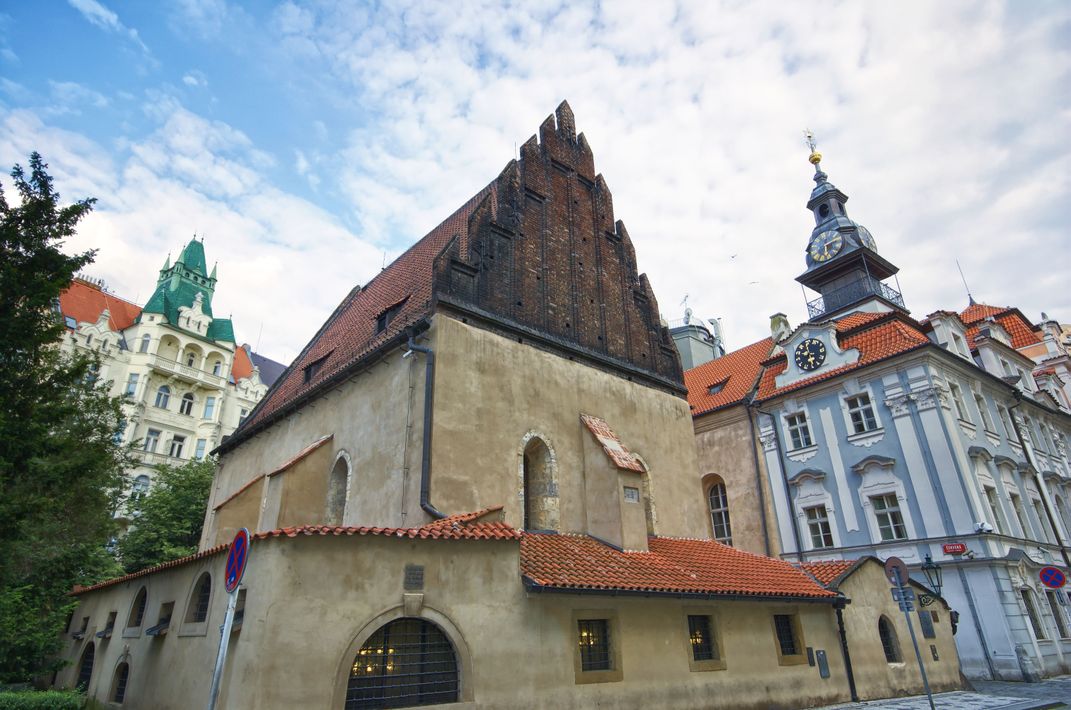 The 13th-century Old-New Synagogue, Prague