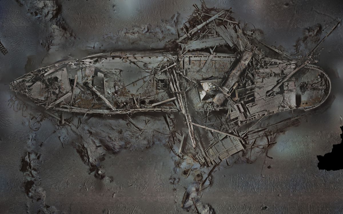 送料無料 通販 ファッション Wreck the See of in 'Endurance' Shackleton's Ernest 絵画