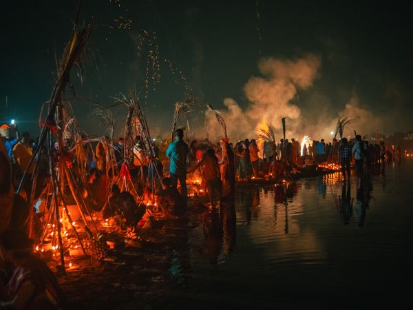 Awaiting the sunrise for Chhath Puja thumbnail