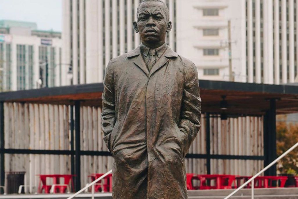 John Lewis statue