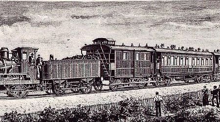 The Orient Express circa 1883