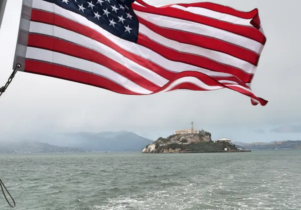 Alcatraz Island from the ferry boat thumbnail