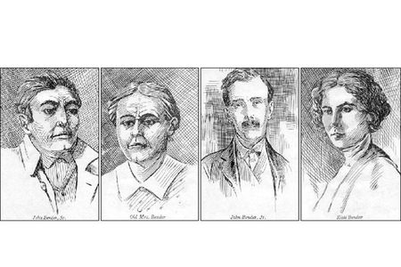 The Bender family abandoned the scene of their crimes, and their ultimate fate remains unclear.