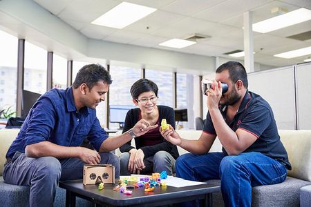 Nanayakkara has gone out of his way to ensure students and scientists in his prolific lab are enabled to create based on their interests, and collaborate with each other on their ideas.