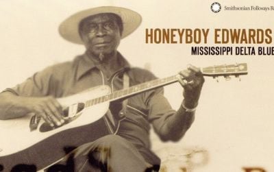 "Honeyboy" Edwards' album with Smithsonian Folkways, "Mississippi Delta Bluesman"