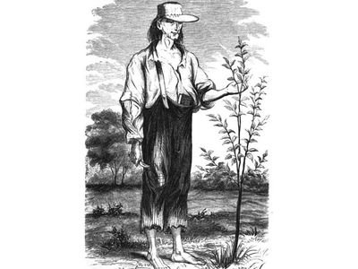 John Chapman, known as Johnny Appleseed, planted orchards across the frontier.