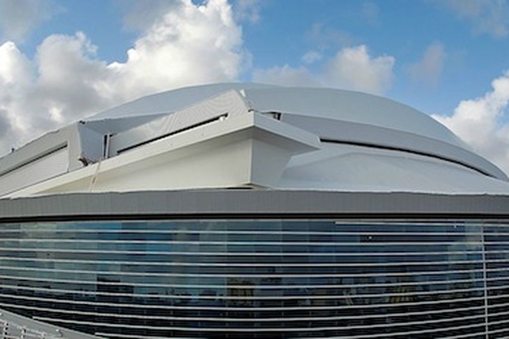 The ballpark of the future in Miami