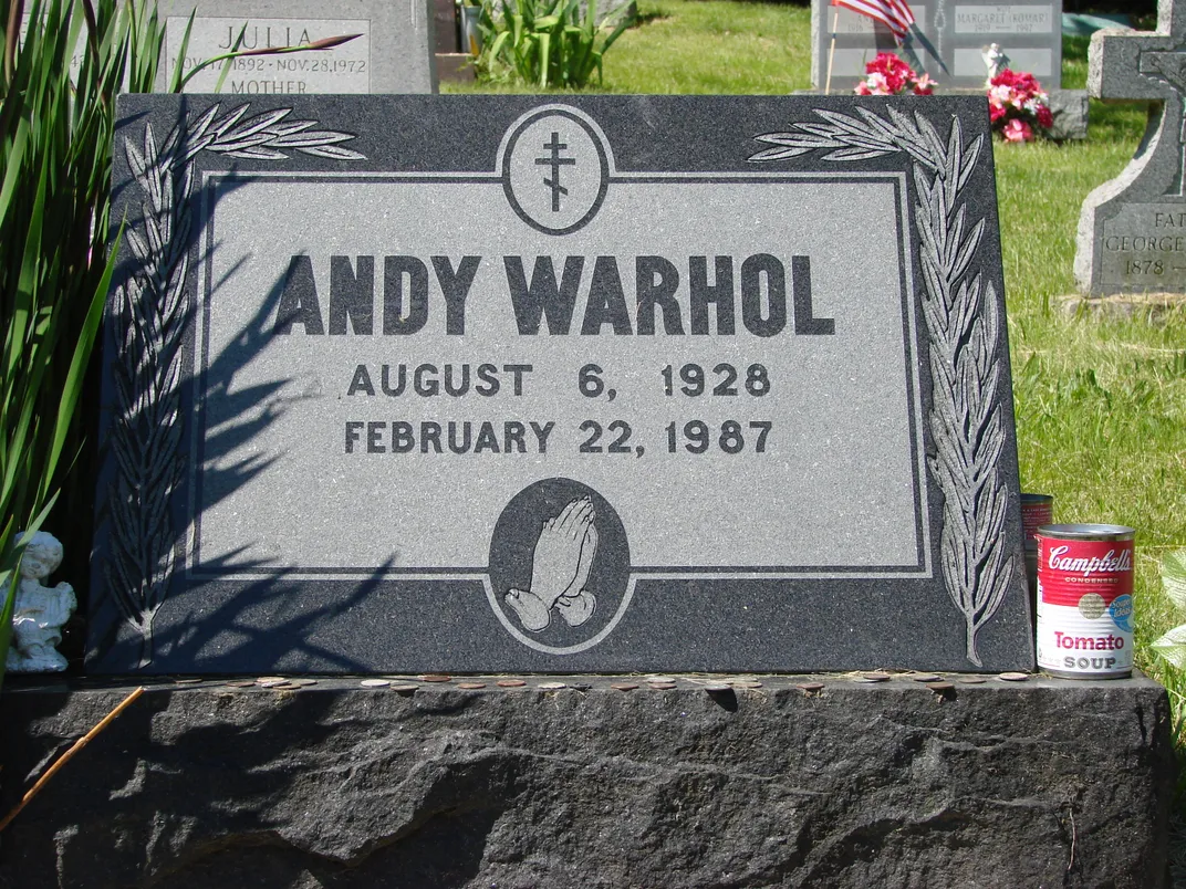 Andy Warhol Grave