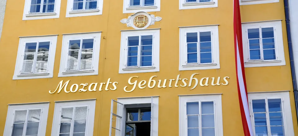  House of Mozart's birth, Salzburg 