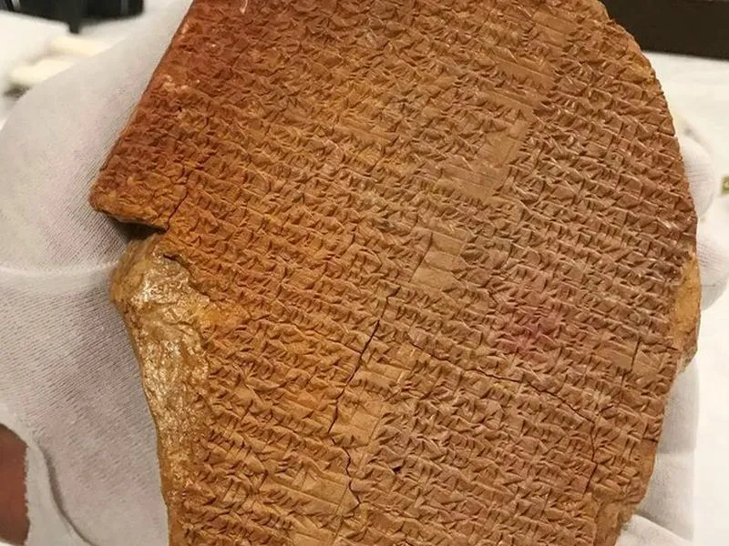 Rare cuneiform tablet forfeited by Hobby Lobby