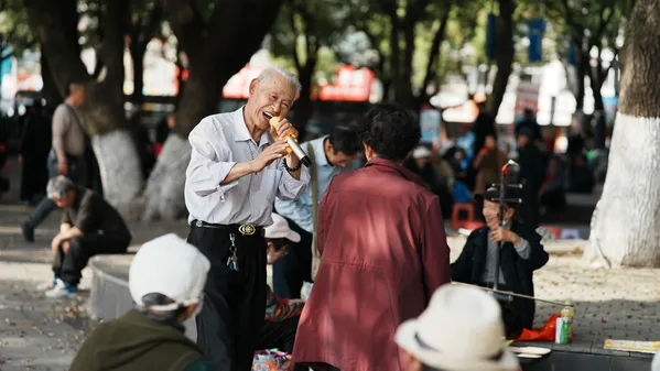 The improvisation of silver hair thumbnail