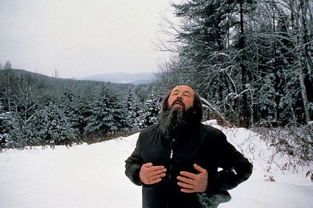 Aleksandr Solzhenitsyn
Cavendish, Vermont 1981
What did the Russian author like about the United States? "[He] told me the air was free in America," Benson recalls.