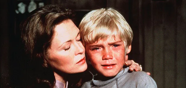 Ricky Schroder and Faye Dunaway in The Champ