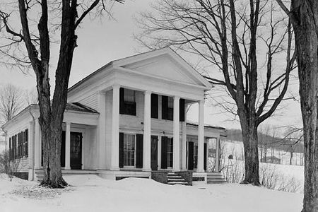 Cyrus Gates House, in Broome County, New York, was once an important stop along the Underground Railroad. 
