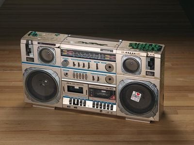 Now on display in the museum’s “Musical Crossroads” exhibition, the boombox is a striking symbol of the early years of hip-hop.