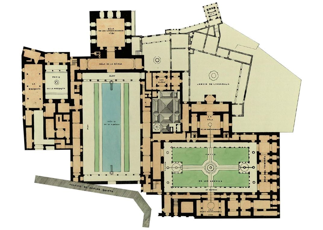 a detailed drawing of a floor plan