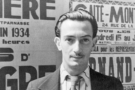 Portrait of Salvador Dalí, Paris