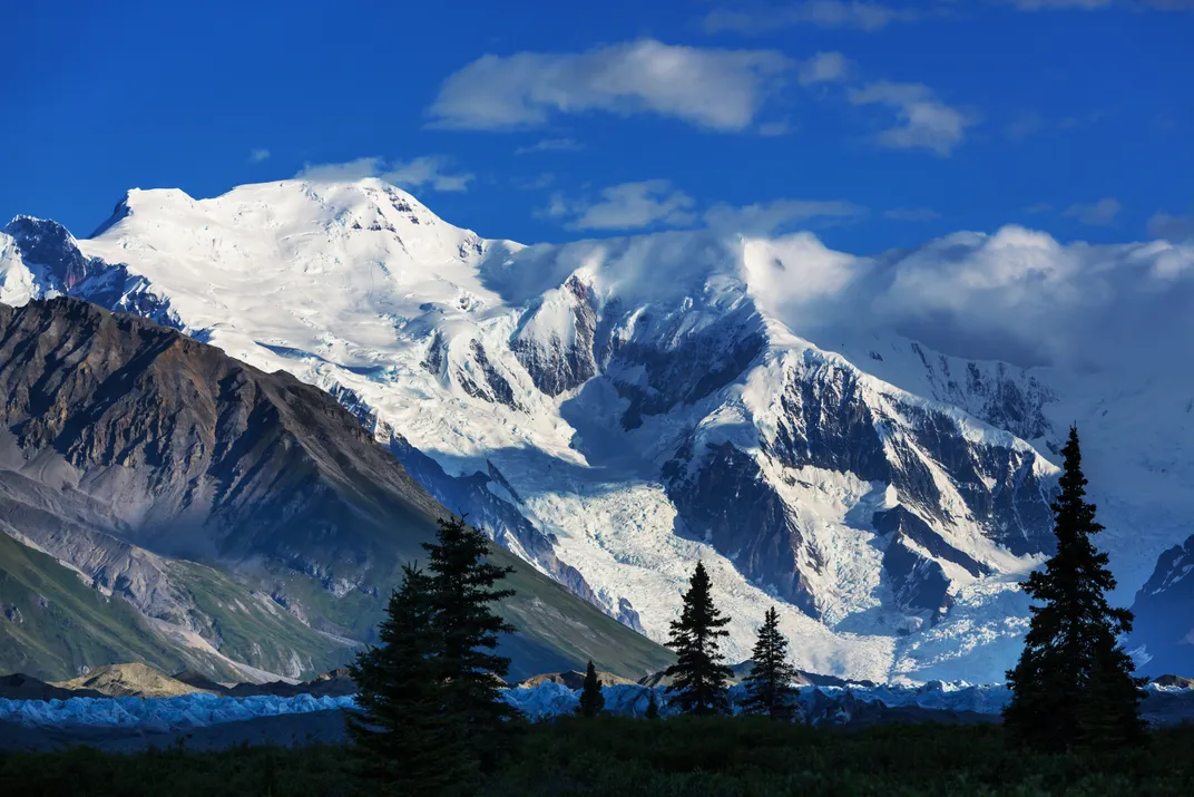Landscape of Wrangell-St. Elias National Park