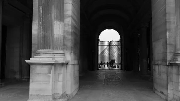 Pyramid through the Arch thumbnail