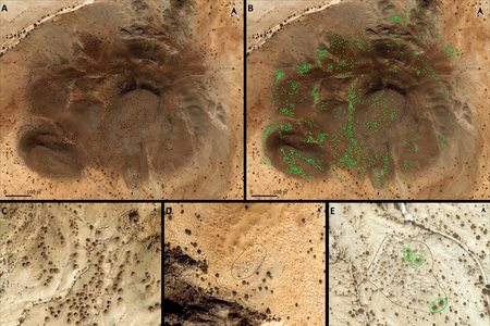 Researchers analyzed the Sudanese landscape with a model originally created to analyze the spatial patterns of stars and galaxies.