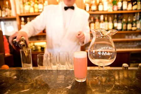 Bellini at Harry's Bar in Venice