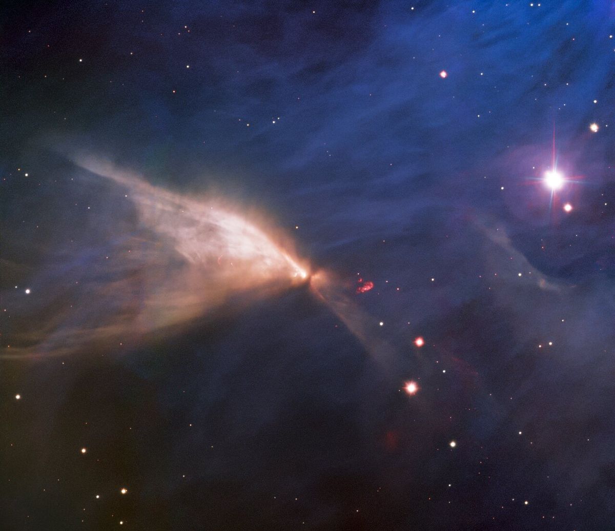Real Star Shape In Space