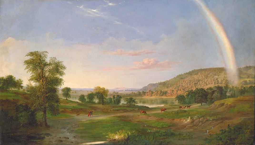 Landscape with Rainbow, 1859