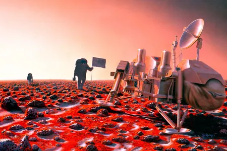 Though the technological challenges for a future Mars mission are considerable, a proposal to "live off the land" using resources on the Red Planet might dramatically simplify exploration plans.