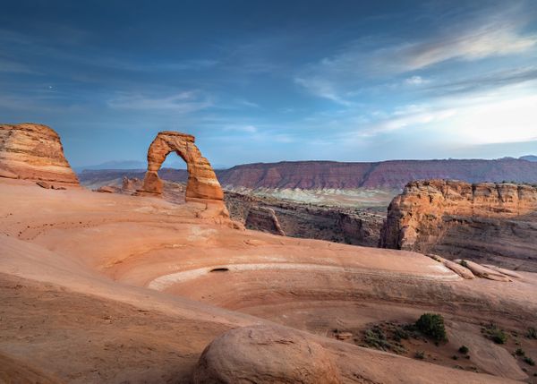 Delicate Arch after dusk thumbnail