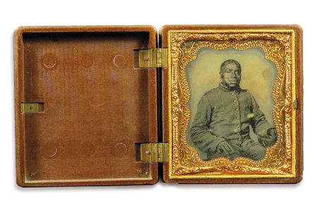 In this portrait, Webster wore what looks like a Confederate uniform, but there is no evidence he fought for the South.