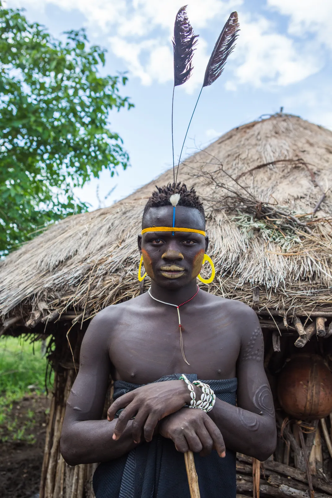 Young Man from the Mursi Tribe, Omo Valley | Smithsonian Photo Contest ...